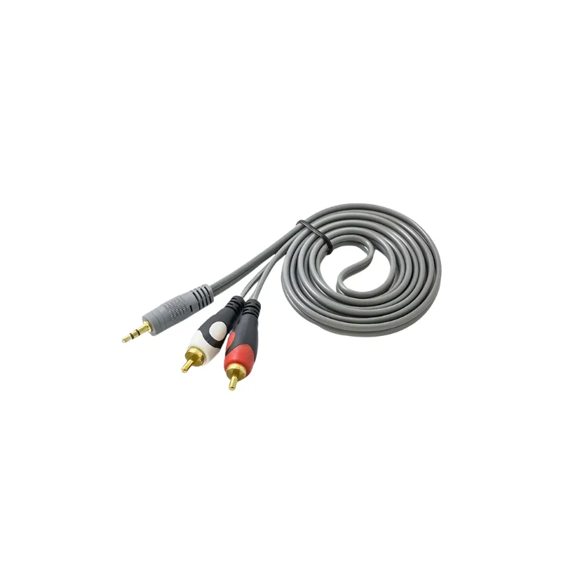 Cable de Audio 2*1 Plug 3 mts
