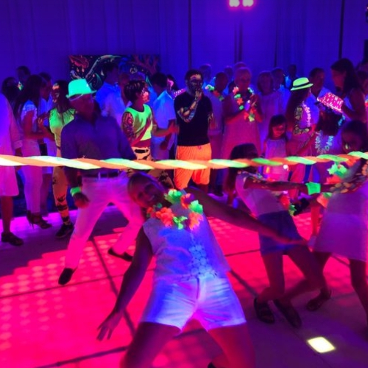 servicio de Led glow party